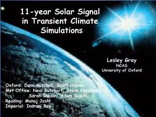 11-year Solar Signal in Transient Climate Simulations