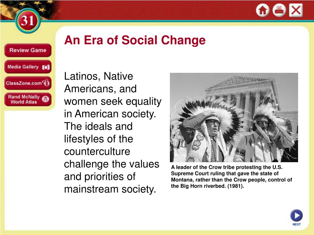 An Era of Social Change - slide 1