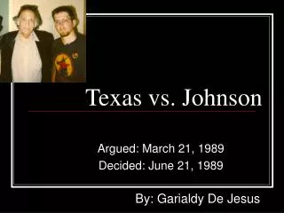 Texas vs. Johnson