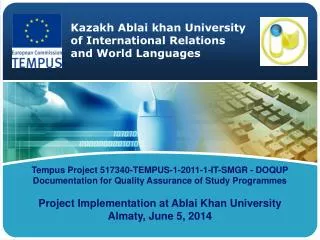 Kazakh Ablai khan University of International Relations and World Languages