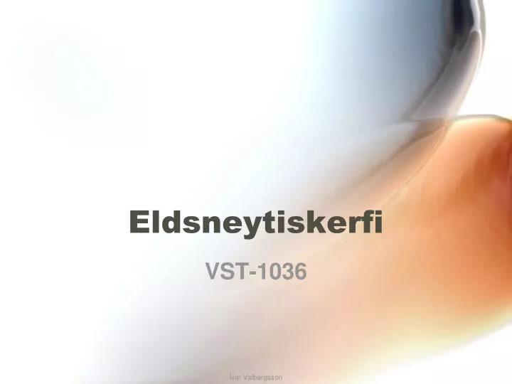 eldsneytiskerfi