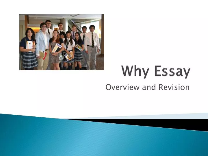 why essay