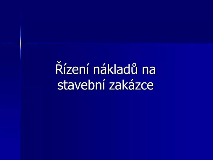 zen n klad na stavebn zak zce