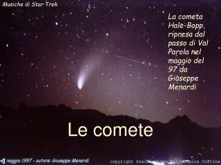 le comete