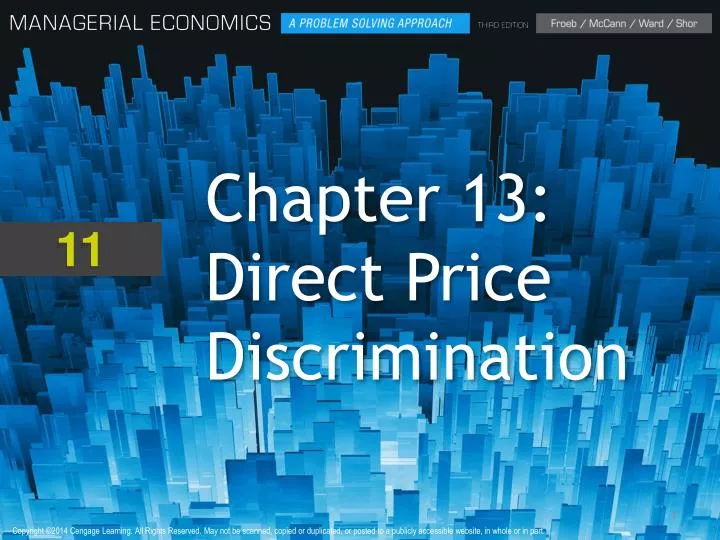 chapter 13 direct price discrimination