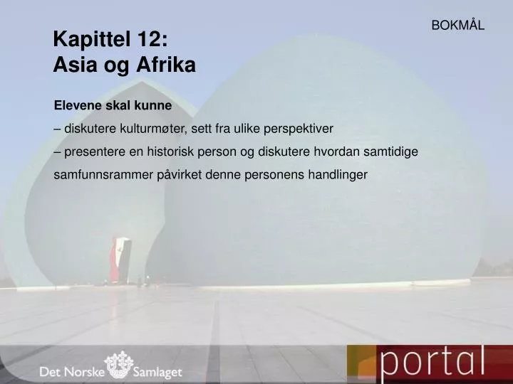 kapittel 12 asia og afrika