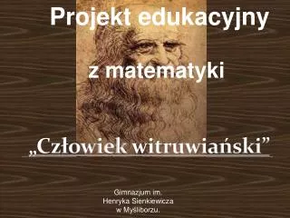 cz owiek witruwia ski