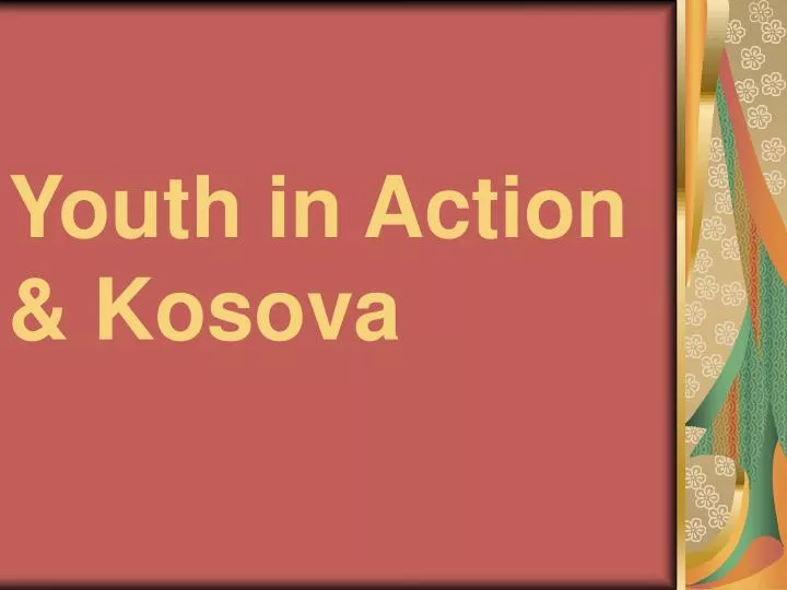 youth in action kosova