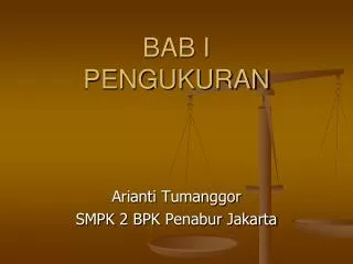 bab i pengukuran