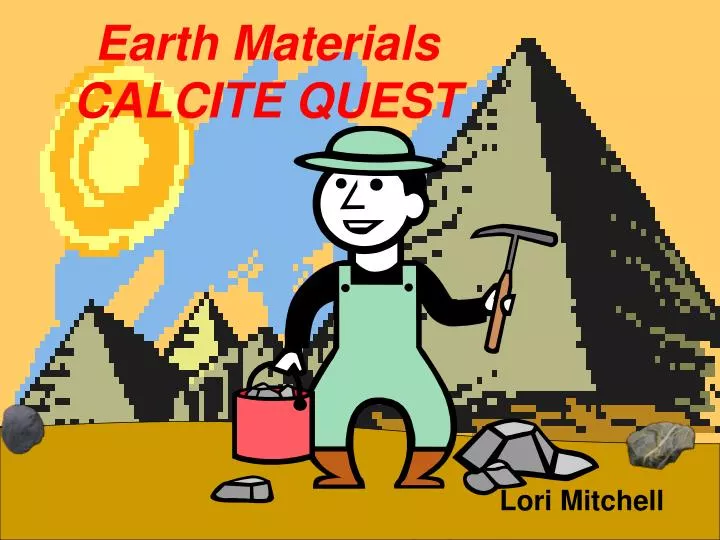 earth materials calcite quest