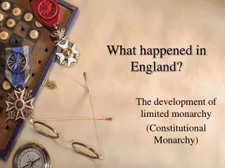 What happened in England?