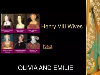Henry VIII Wives