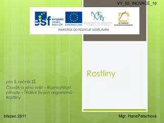 rostliny