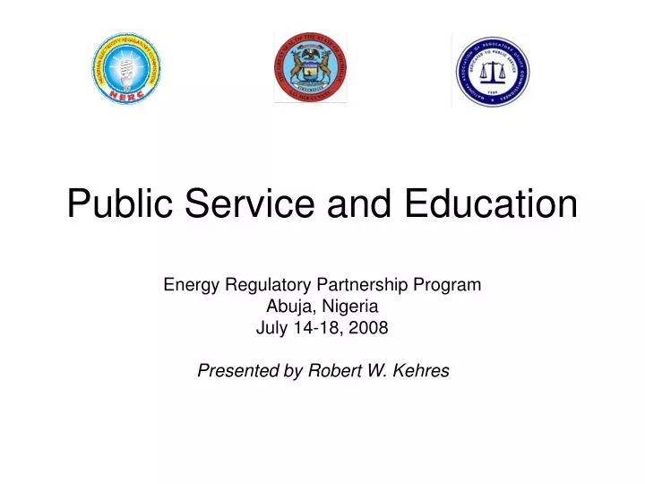 public service and education