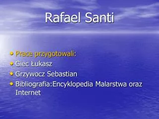 rafael santi