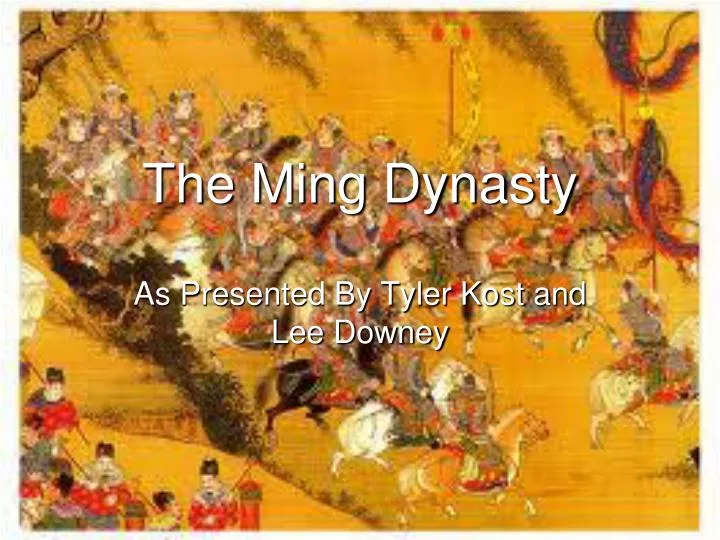 the ming dynasty