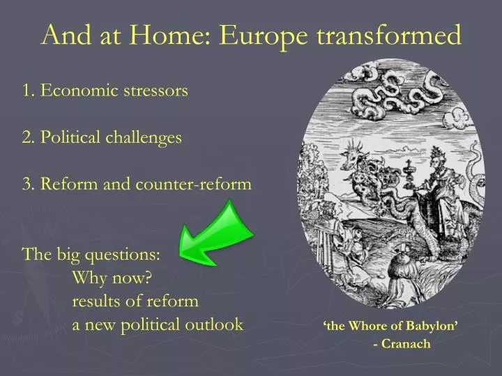 and at home europe transformed