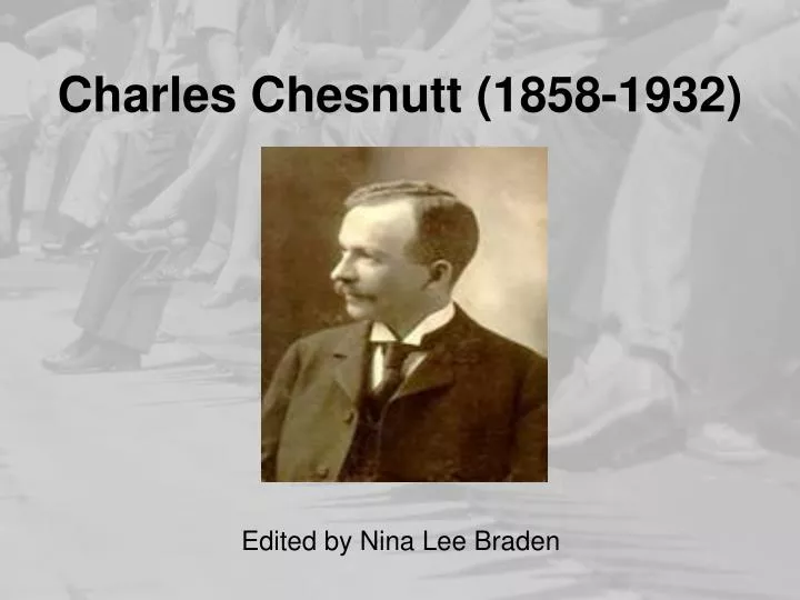 charles chesnutt 1858 1932