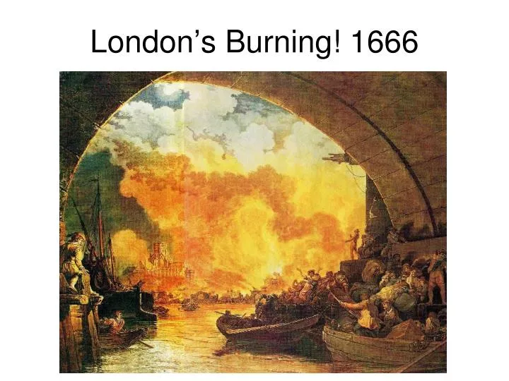 london s burning 1666