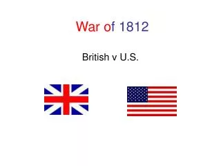 War o f 1812