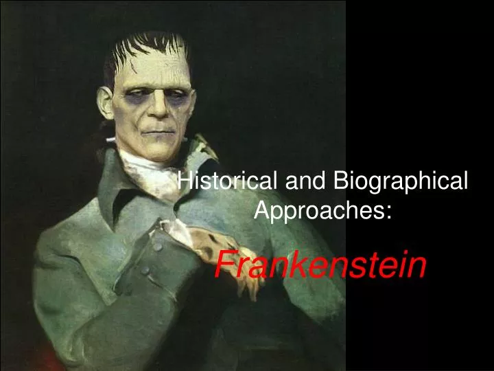 historical and biographical approaches