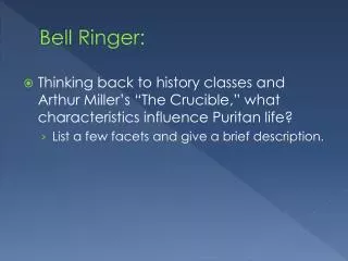 Bell Ringer: