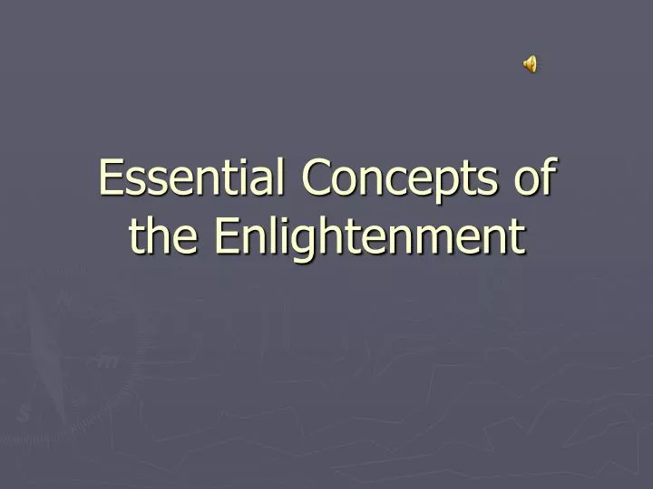 essential concepts of the enlightenment