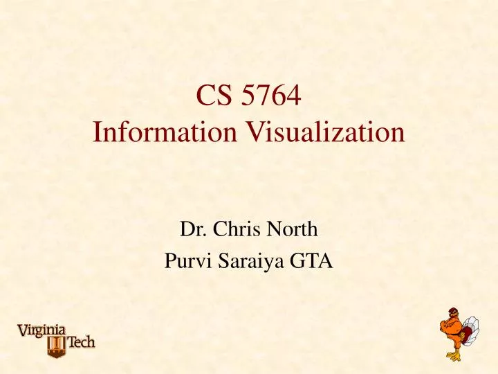 cs 5764 information visualization