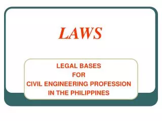 LAWS