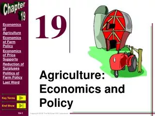 Agriculture: Economics and Policy