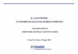 giuseppe biesuz direttore generale gruppo finmek
