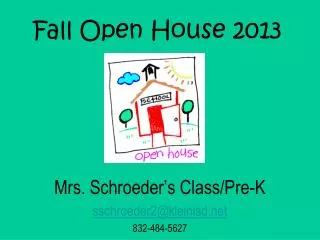 Fall Open House 2013