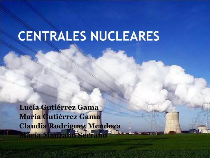 centrales nucleares