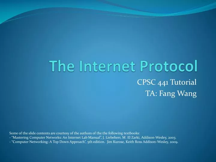 the internet protocol