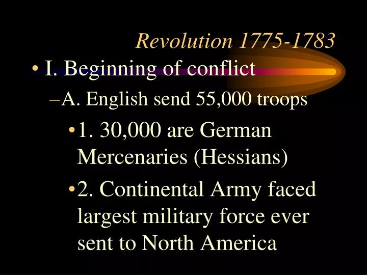 revolution 1775 1783