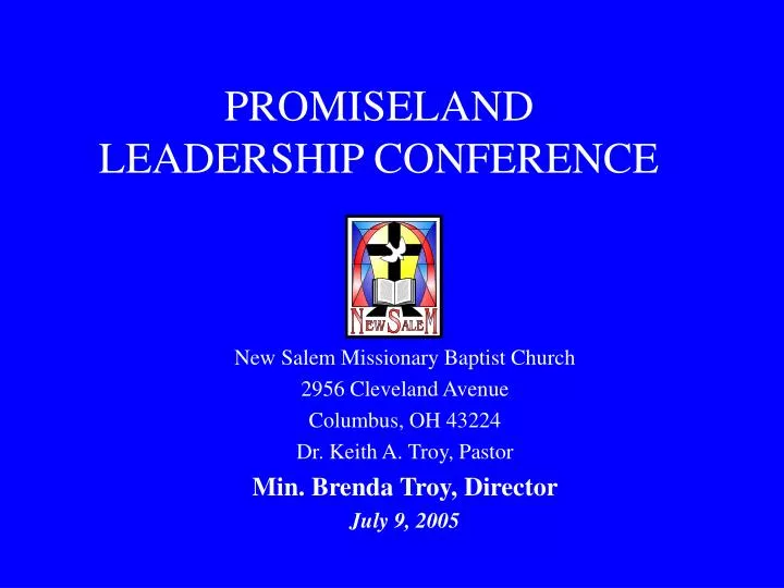 promiseland leadership conference