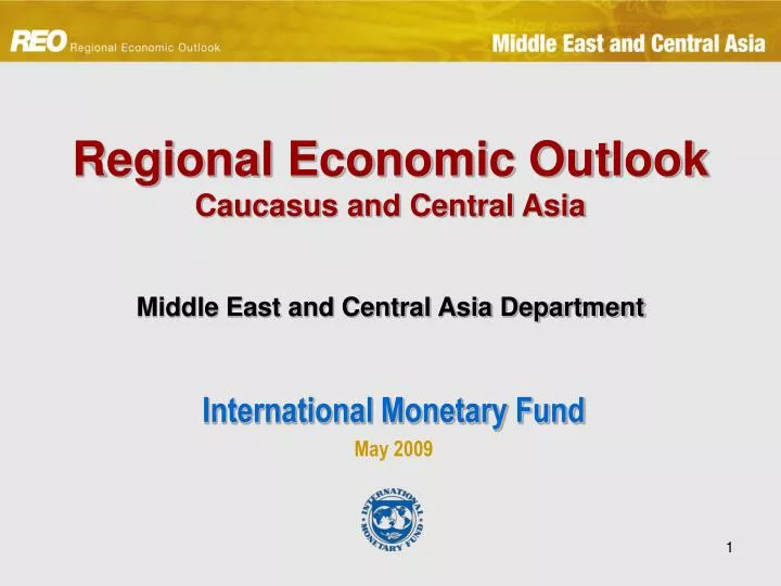 regional economic outlook caucasus and central asia middle east and central asia department