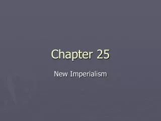 chapter 25