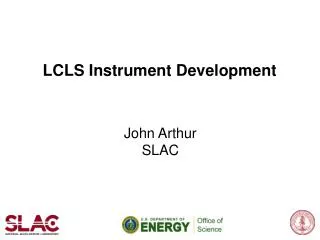 LCLS Instrument Development