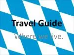 Travel Guide - slide 1