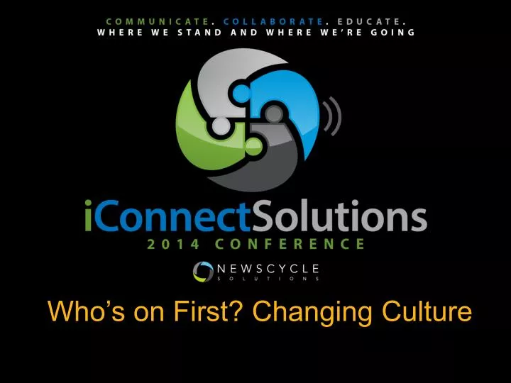 who s on first changing culture