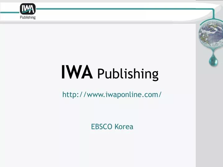 iwa publishing
