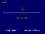 Lisp - slide 1