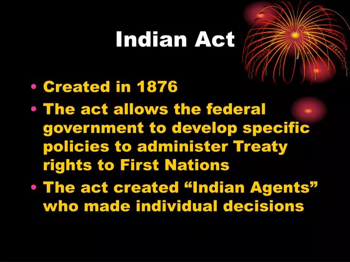 indian act