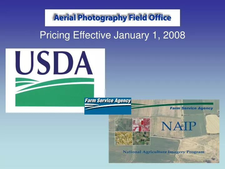 pricing effective january 1 2008