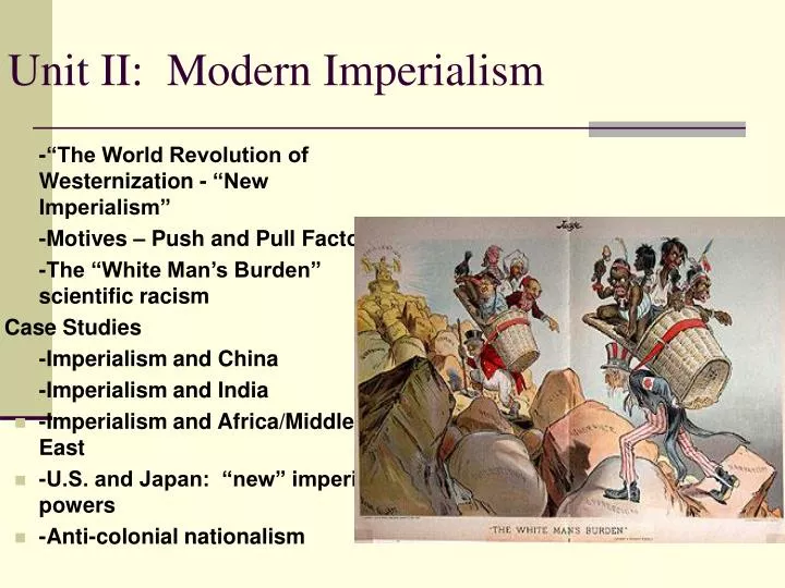 unit ii modern imperialism