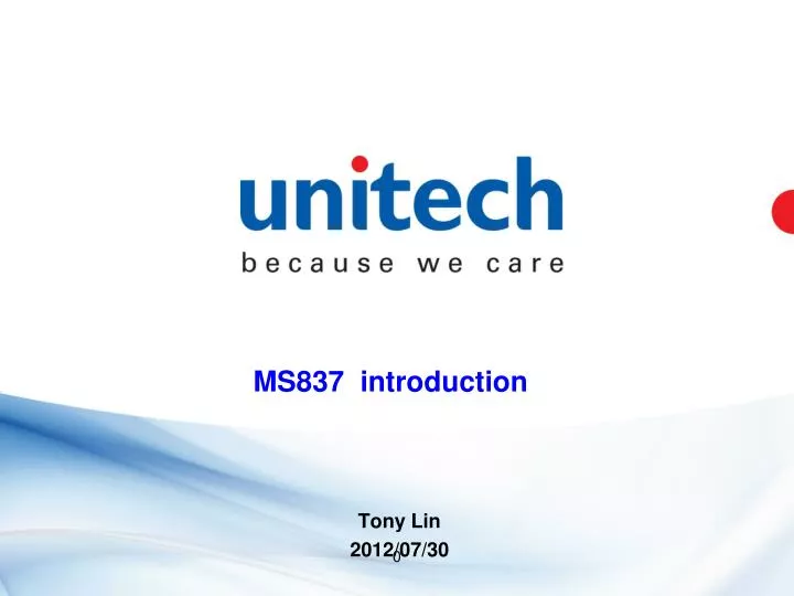 ms837 introduction