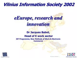 Vilnius Information Society 2002