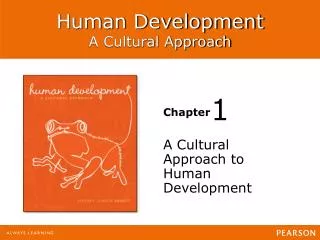A Cultural Approach to Human Development