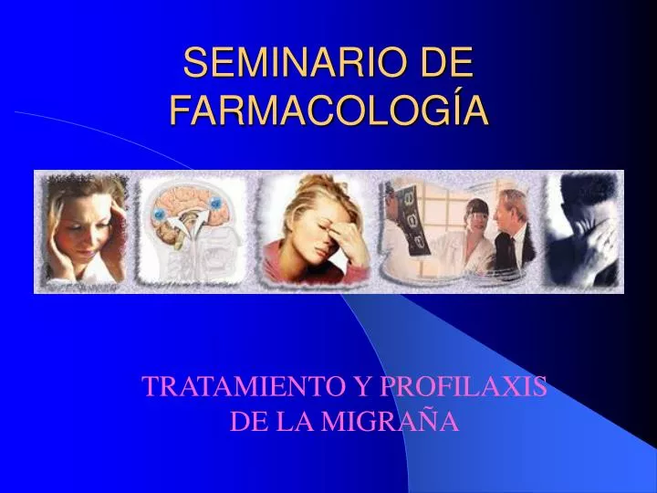 seminario de farmacolog a